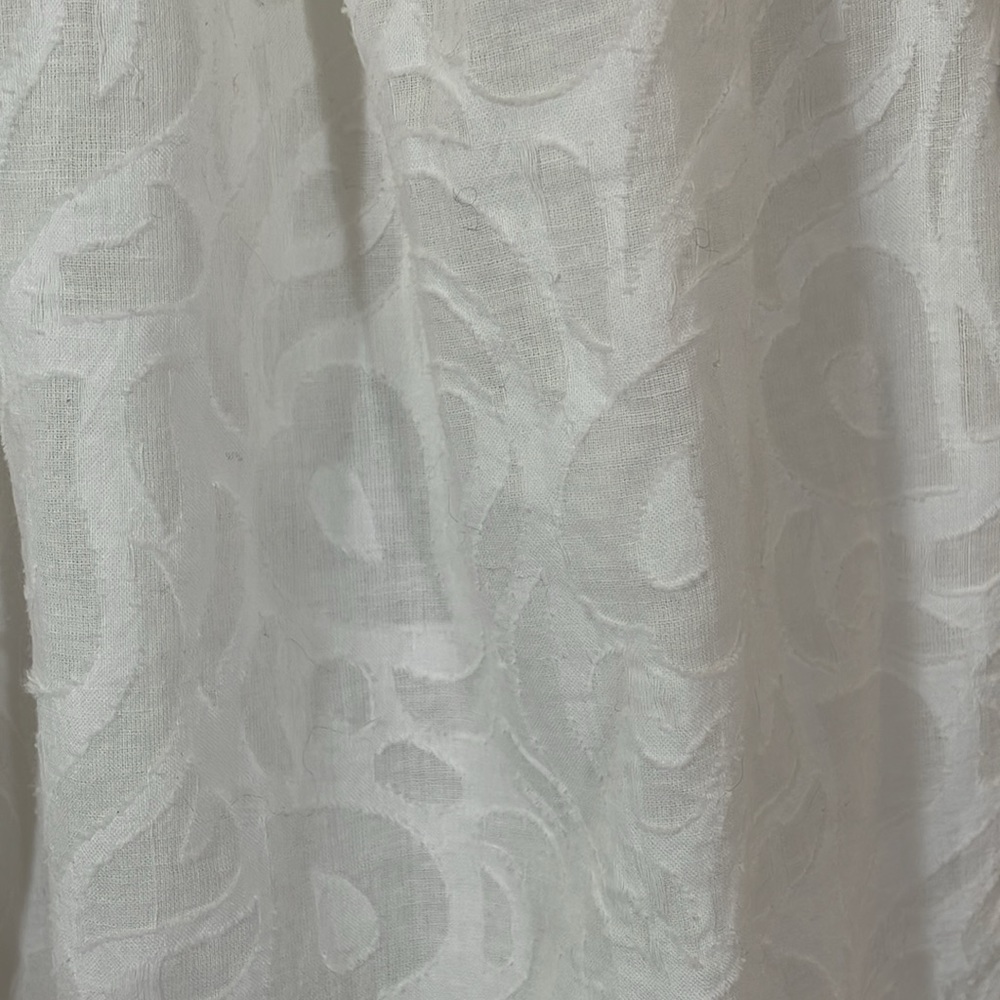 Roller Rabbit Top Blouse S White 100% Cotton EUC Like New - Picture 2 of 11